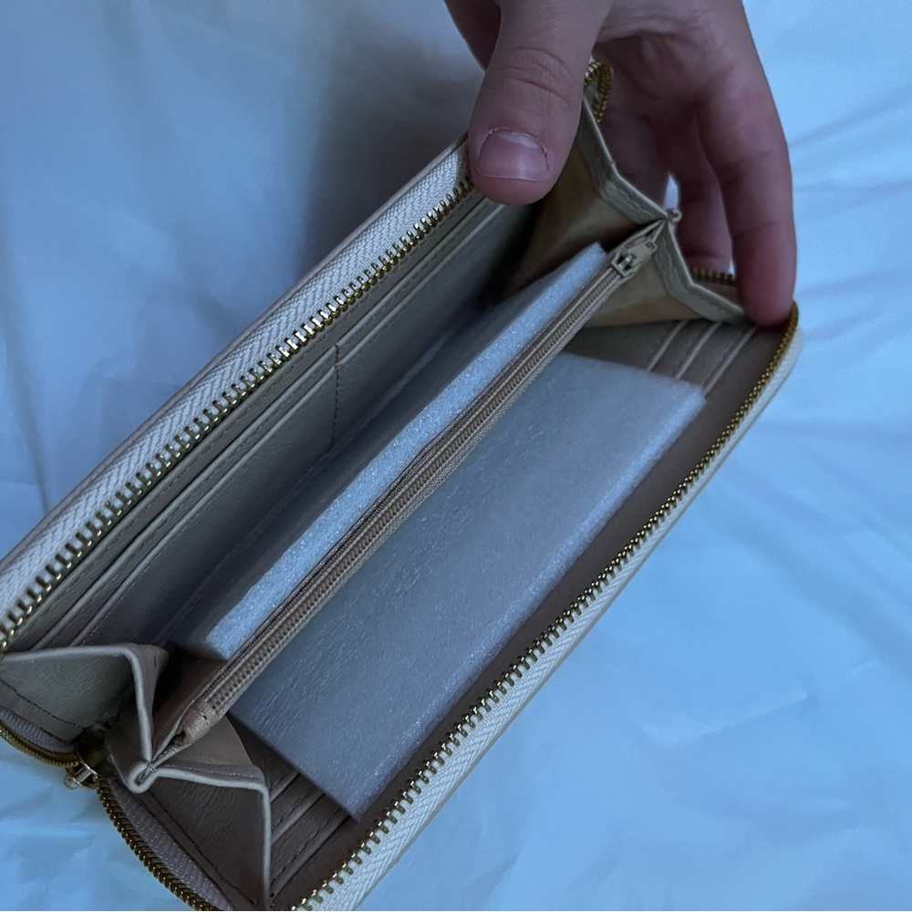 Leather Zip Wallet - Picture 4 of 4